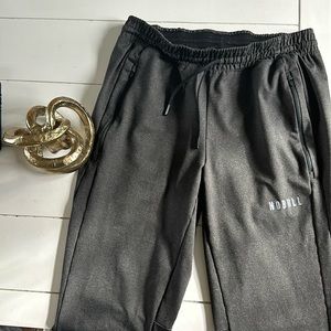 Virtually brand new pair of Nobull joggers, size medium and gray in color!